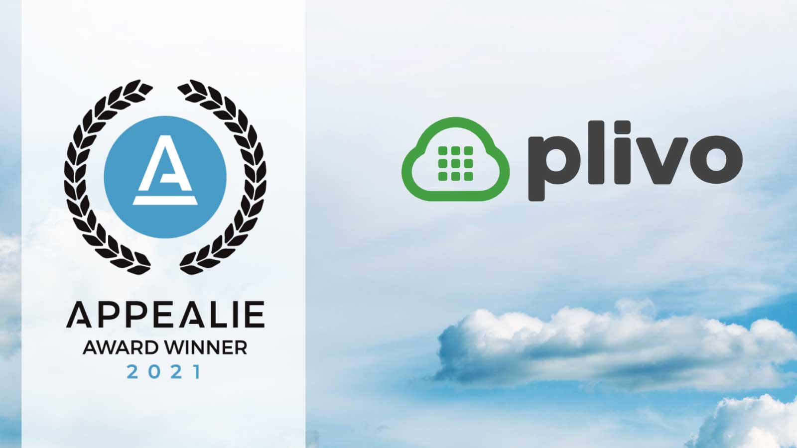 Plivo wins the Appealie Overall SaaS Award for Development and DevOps