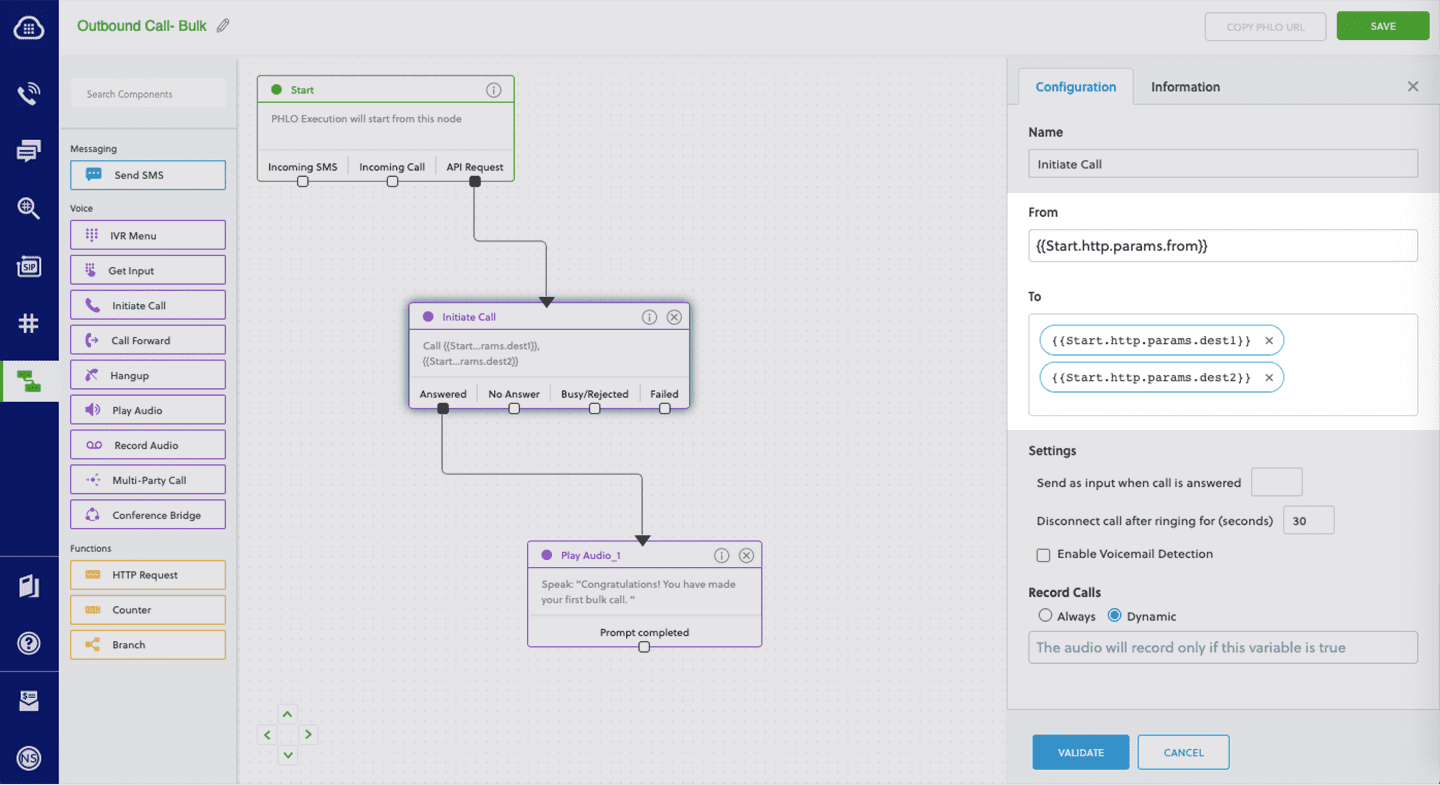 With Dynamic Payload